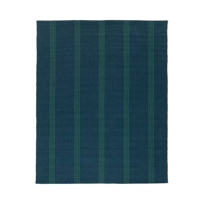 Performance Sorrento Stripe Rug - Deep Blue/Green