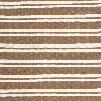 Performance Palma Stripe Rug - Coconut Brown/Ivory