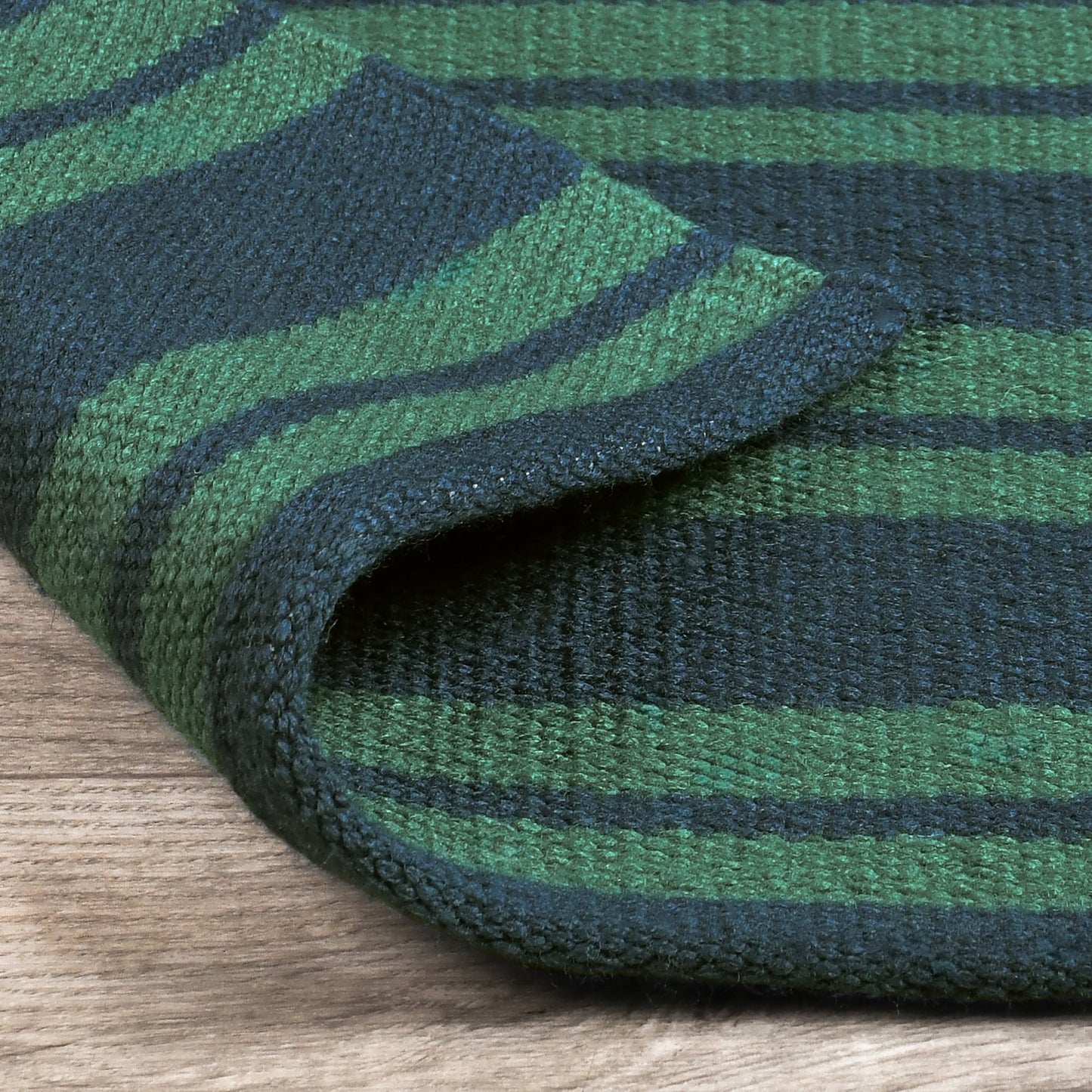 Performance Palma Stripe Rug - Deep Blue/Green