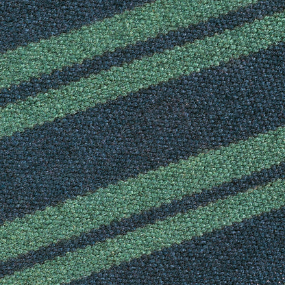 Performance Palma Stripe Rug - Deep Blue/Green
