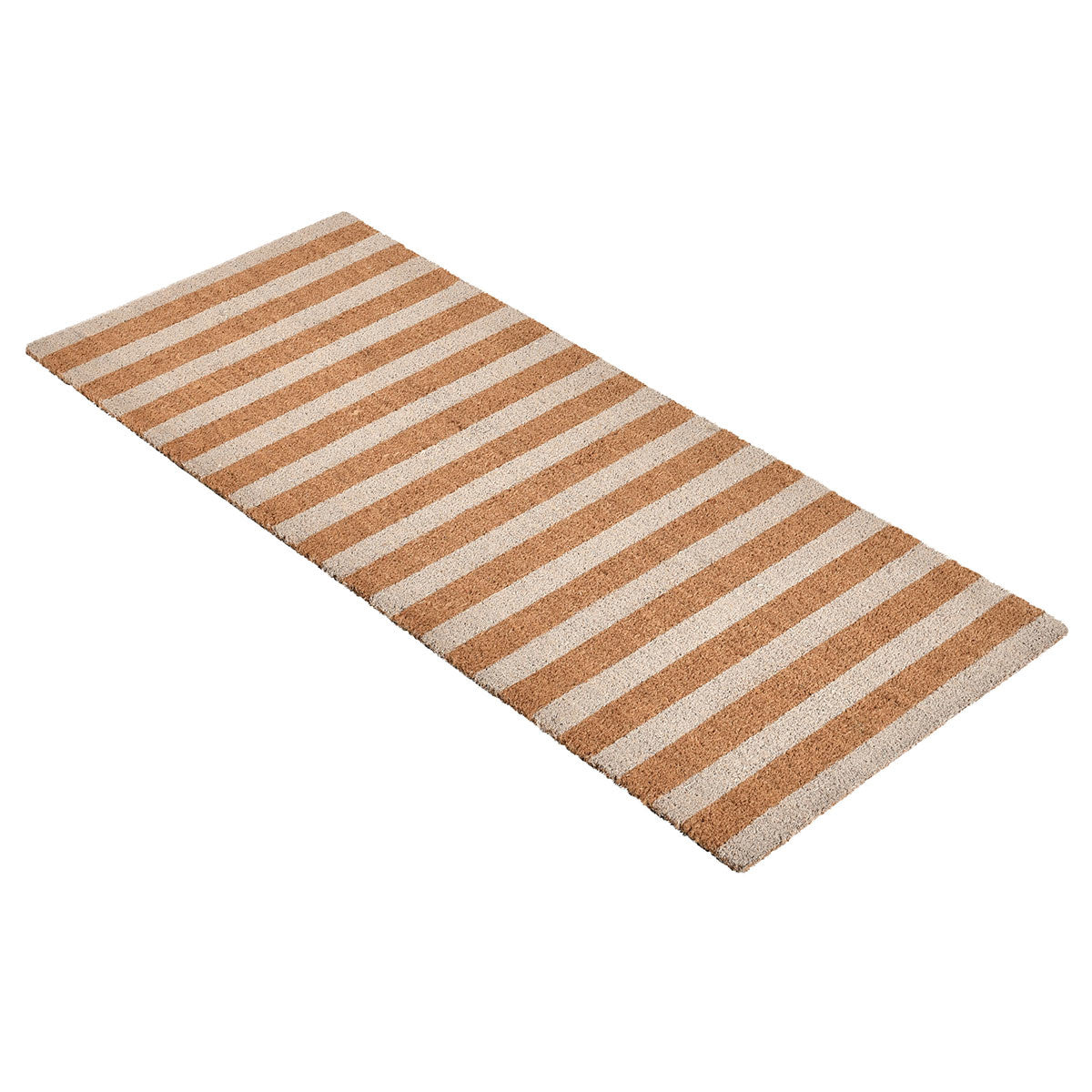 Striped Doormat 24x57 - Ivory/Natural
