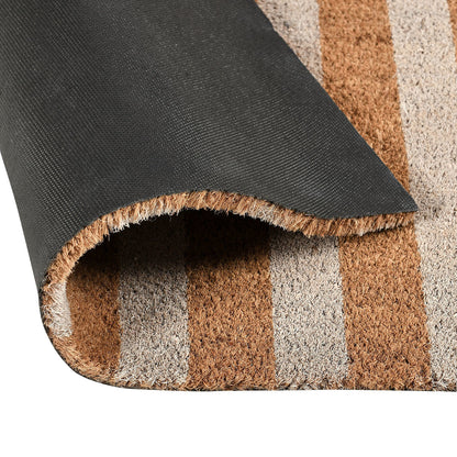Striped Doormat 24x57 - Ivory/Natural