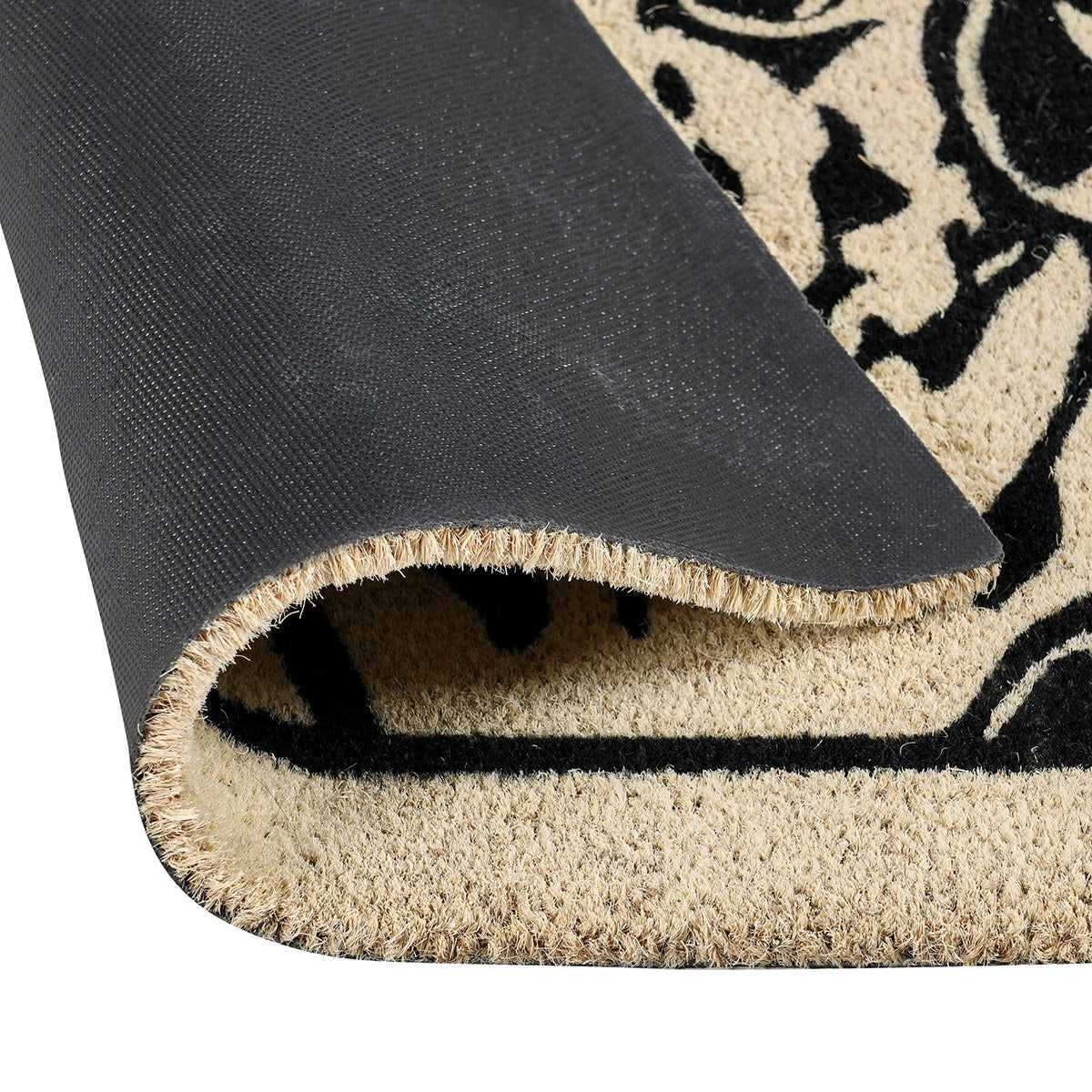 Good Dog Doormat 24x36 - Black/Sand