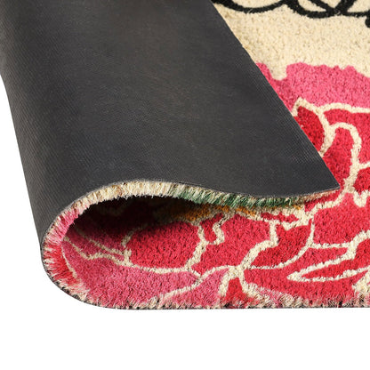 Welcome Doormat 24x36 - Peony