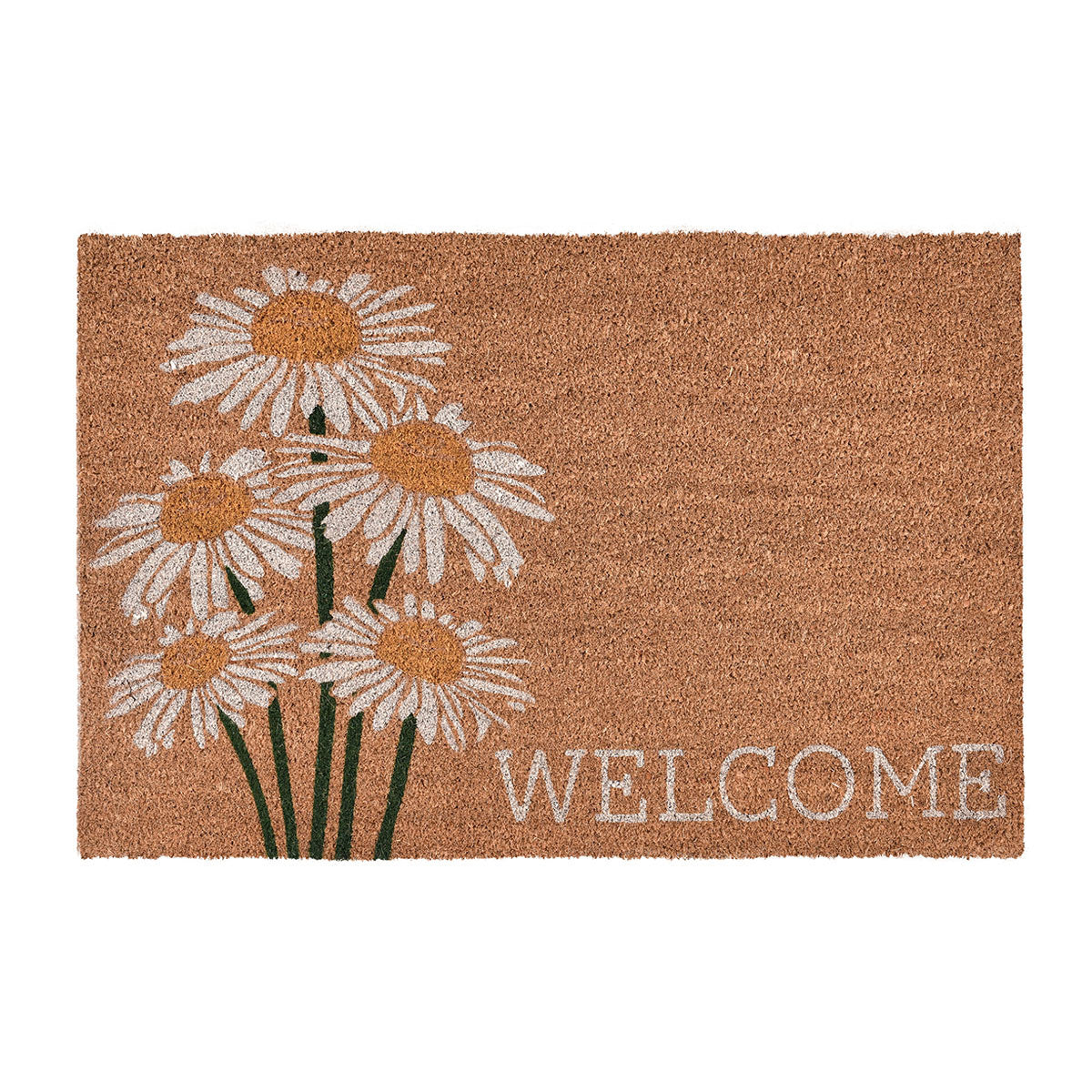 Welcome Doormat 24x36 - Daisy