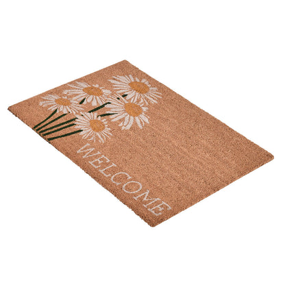 Welcome Doormat 24x36 - Daisy