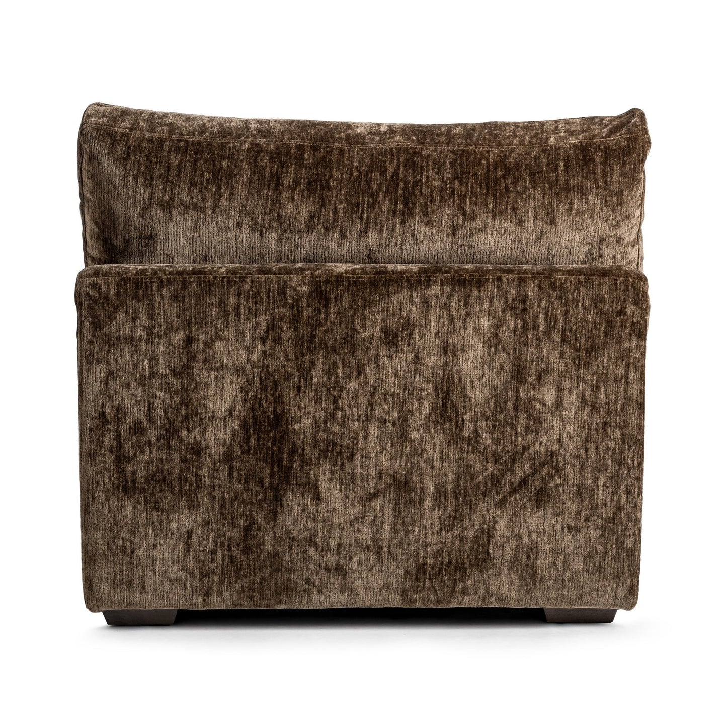 Ludwig Armless Chair - Mossed Brown