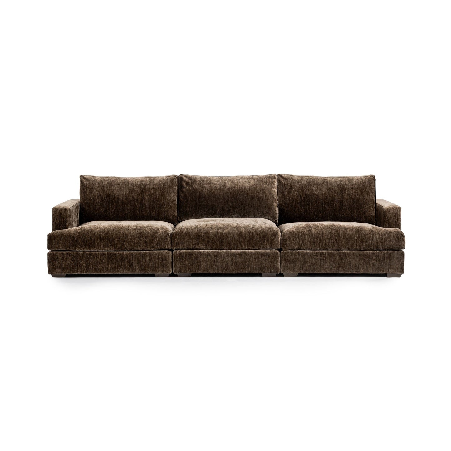 Ludwig 3pc Sofa - Mossed Brown