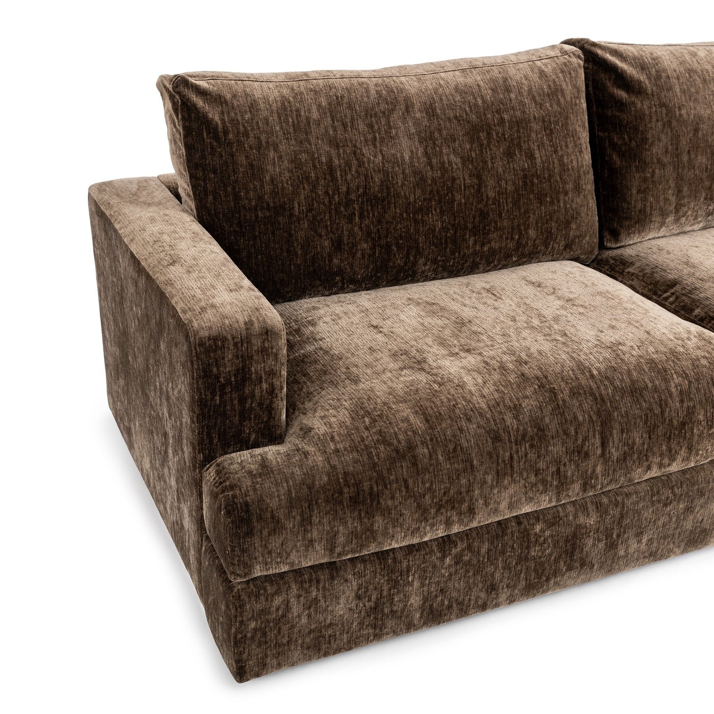 Ludwig 3pc Sofa - Mossed Brown