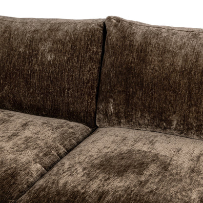 Ludwig 3pc Sofa - Mossed Brown