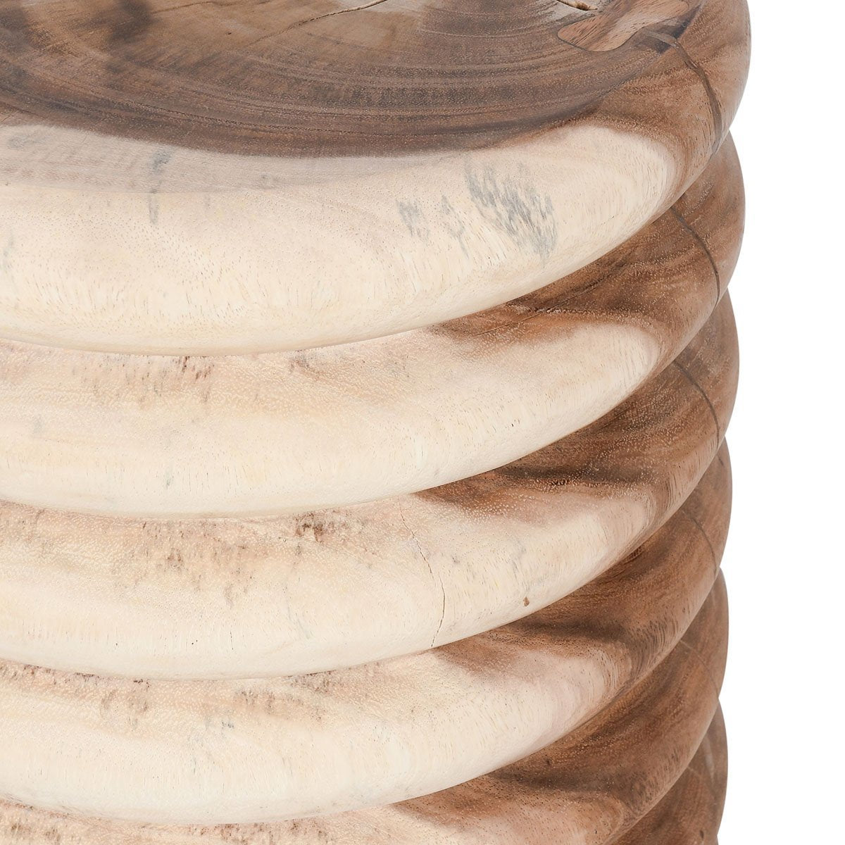 Gala Round End Table - Natural