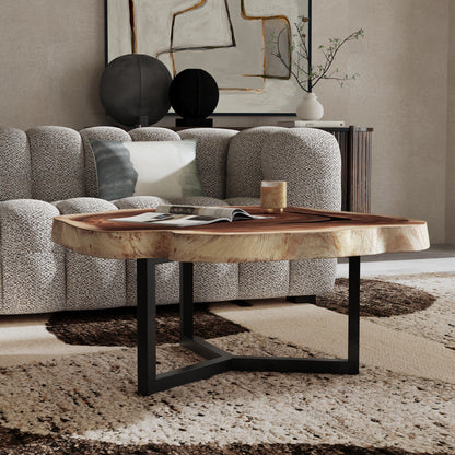 Celine Live Edge Coffee Table - Natural