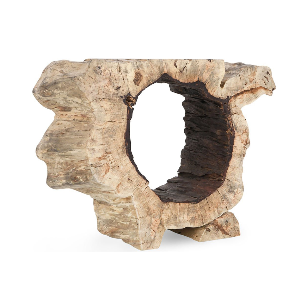 Odette Rectangle Console Table - Natural