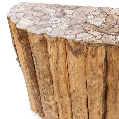 Norwest Rectangle Console Table - Natural