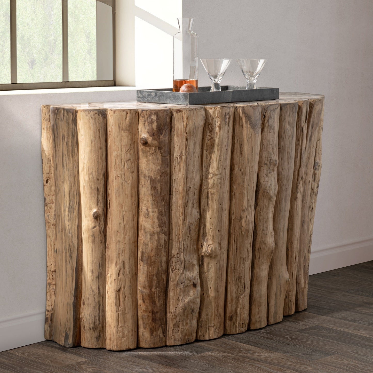 Norwest Rectangle Console Table - Natural
