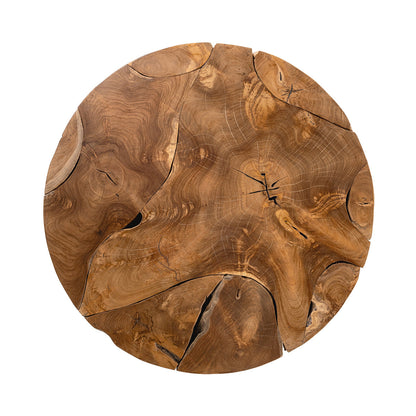 Rhea Round Coffee Table - Natural