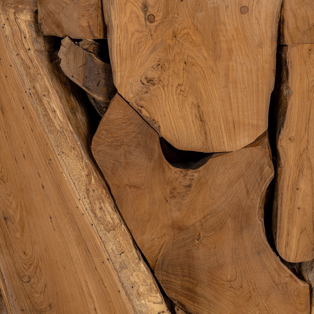 Rhea Round Coffee Table - Natural