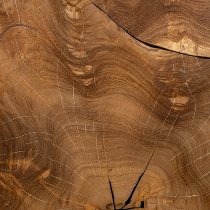 Rhea Round Coffee Table - Natural