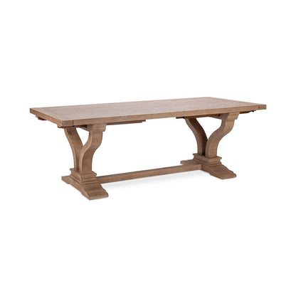 Alexander Extending Dining Table - Distressed Brown