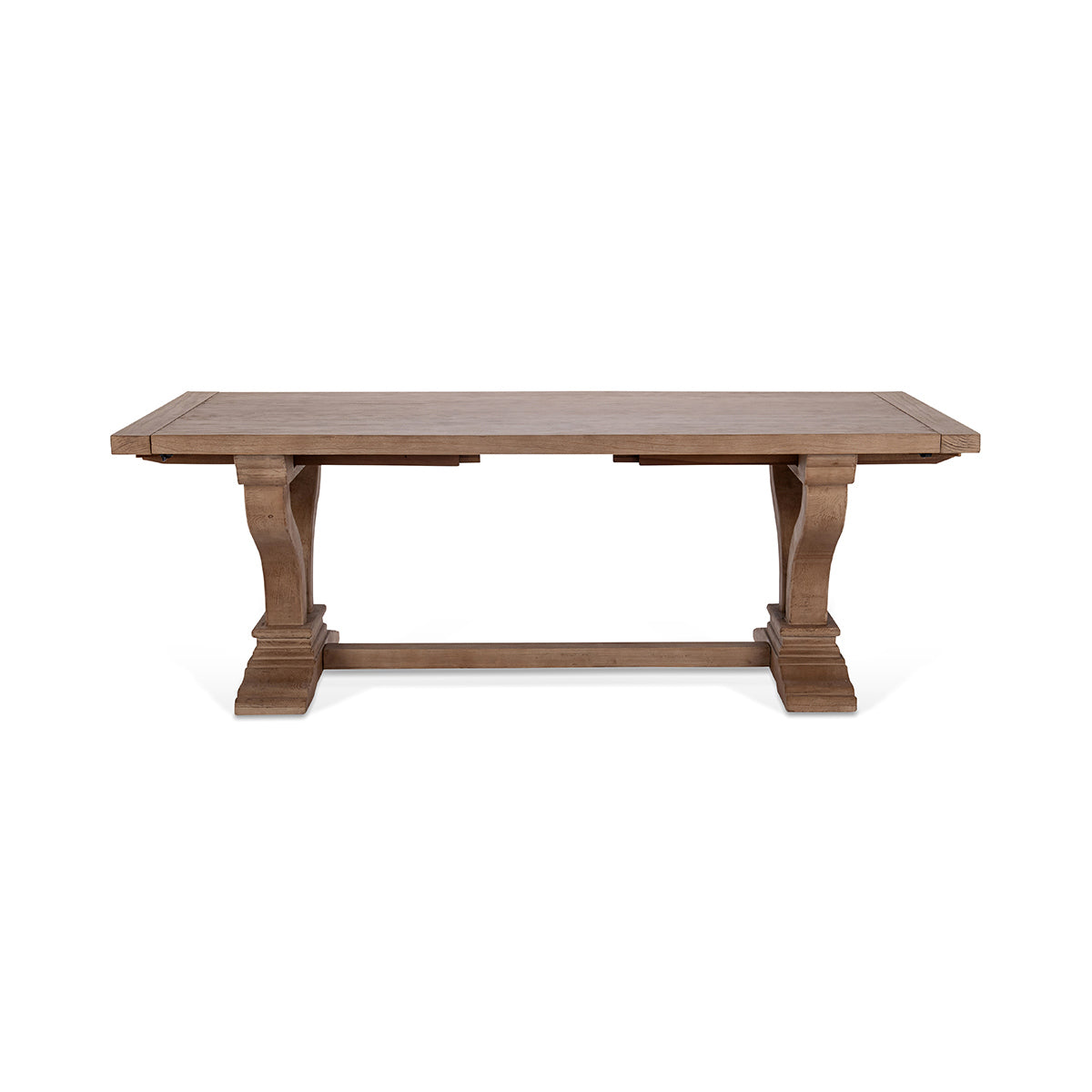 Alexander Extending Dining Table - Distressed Brown