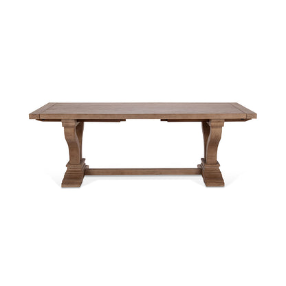 Alexander Extending Dining Table - Distressed Brown