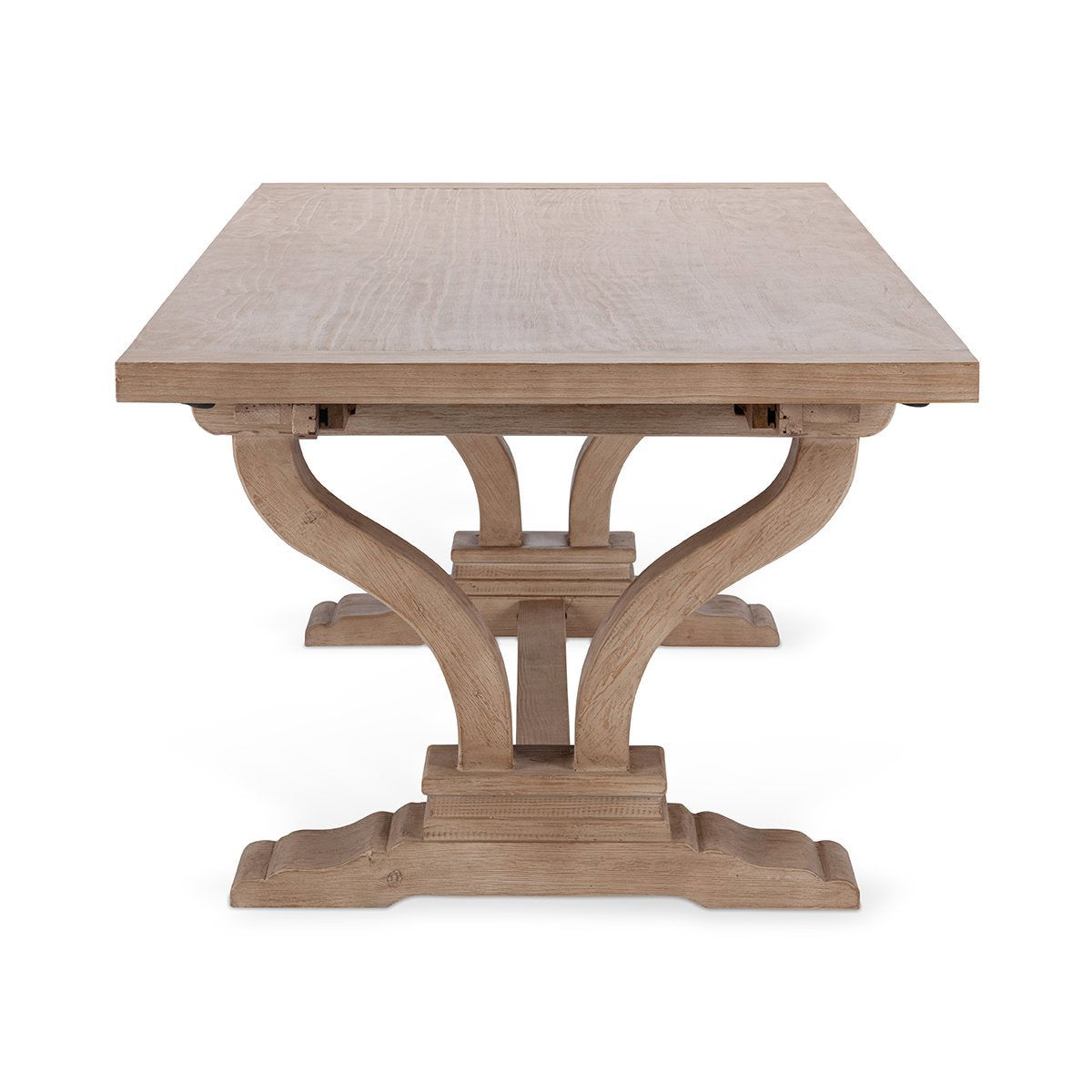 Alexander Extending Dining Table - Distressed Brown
