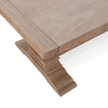 Alexander Extending Dining Table - Distressed Brown