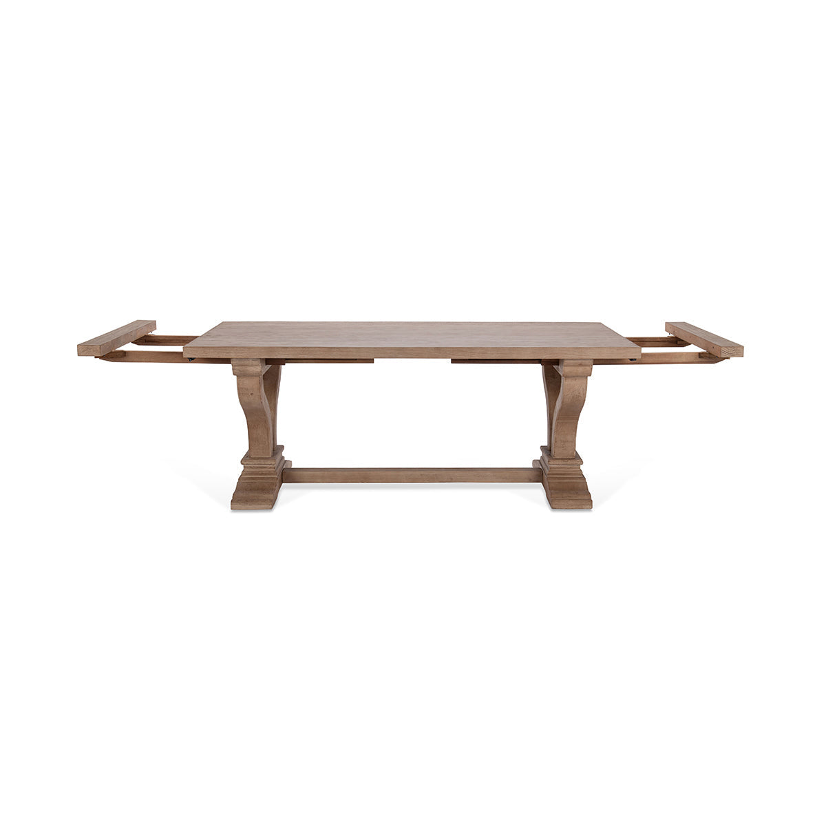 Alexander Extending Dining Table - Distressed Brown