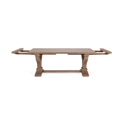 Alexander Extending Dining Table - Distressed Brown