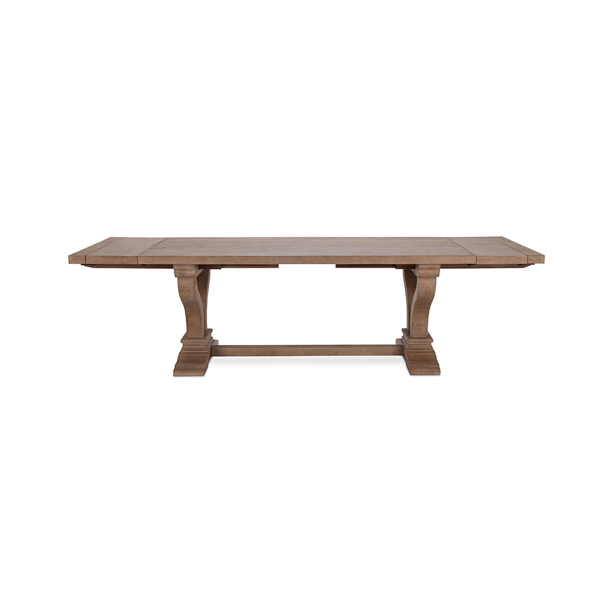 Alexander Extending Dining Table - Distressed Brown