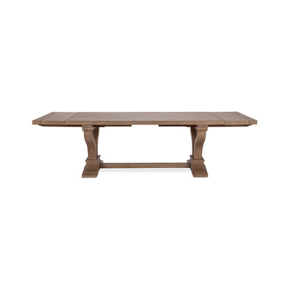 Alexander Extending Dining Table - Distressed Brown