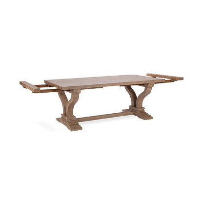 Alexander Extending Dining Table - Distressed Brown