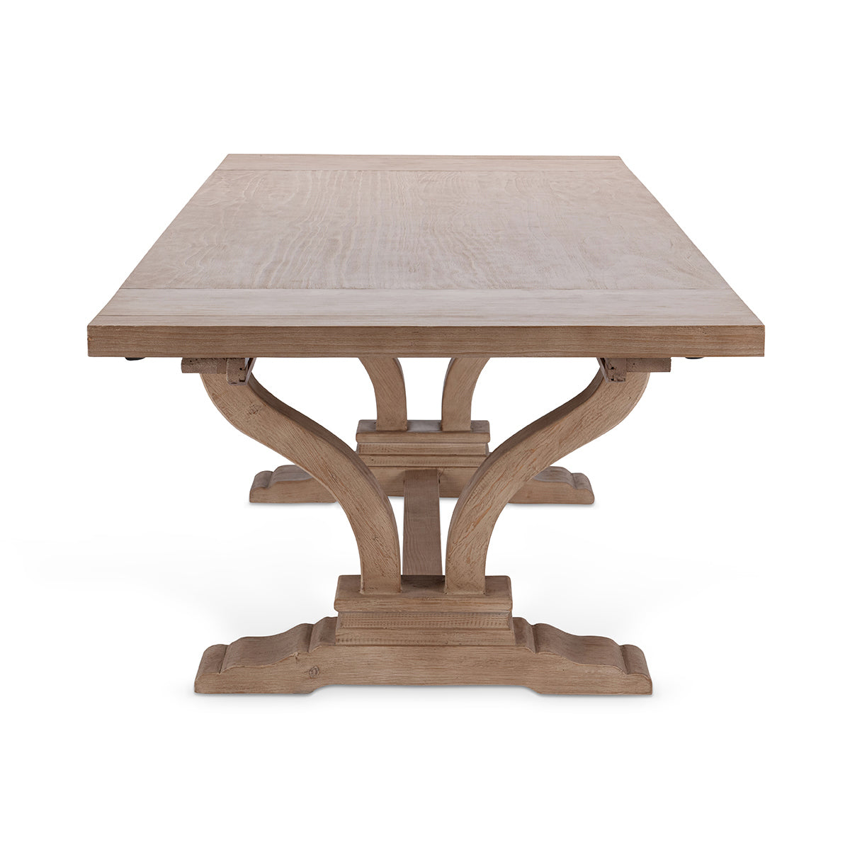 Alexander Extending Dining Table - Distressed Brown
