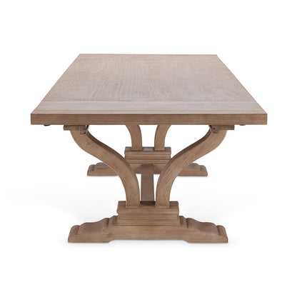 Alexander Extending Dining Table - Distressed Brown