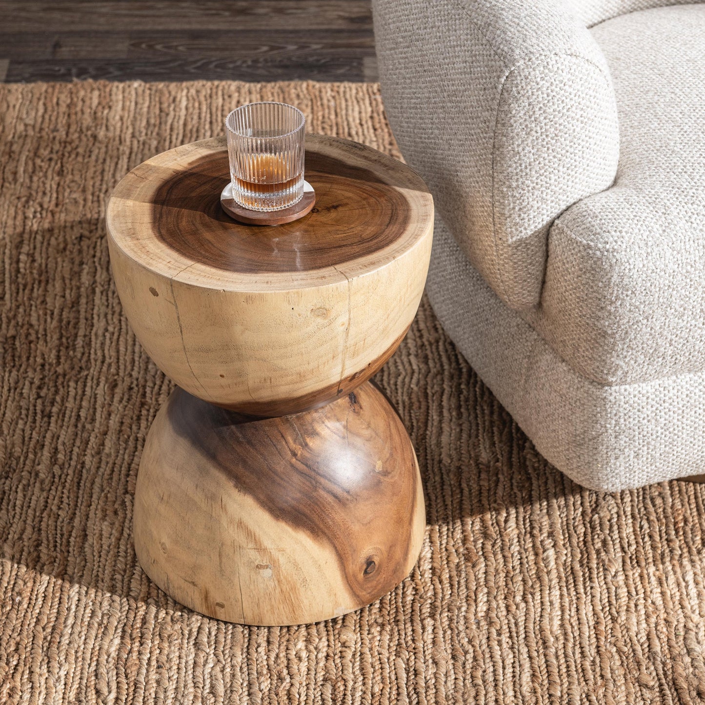 Lanna Accent Table - Natural
