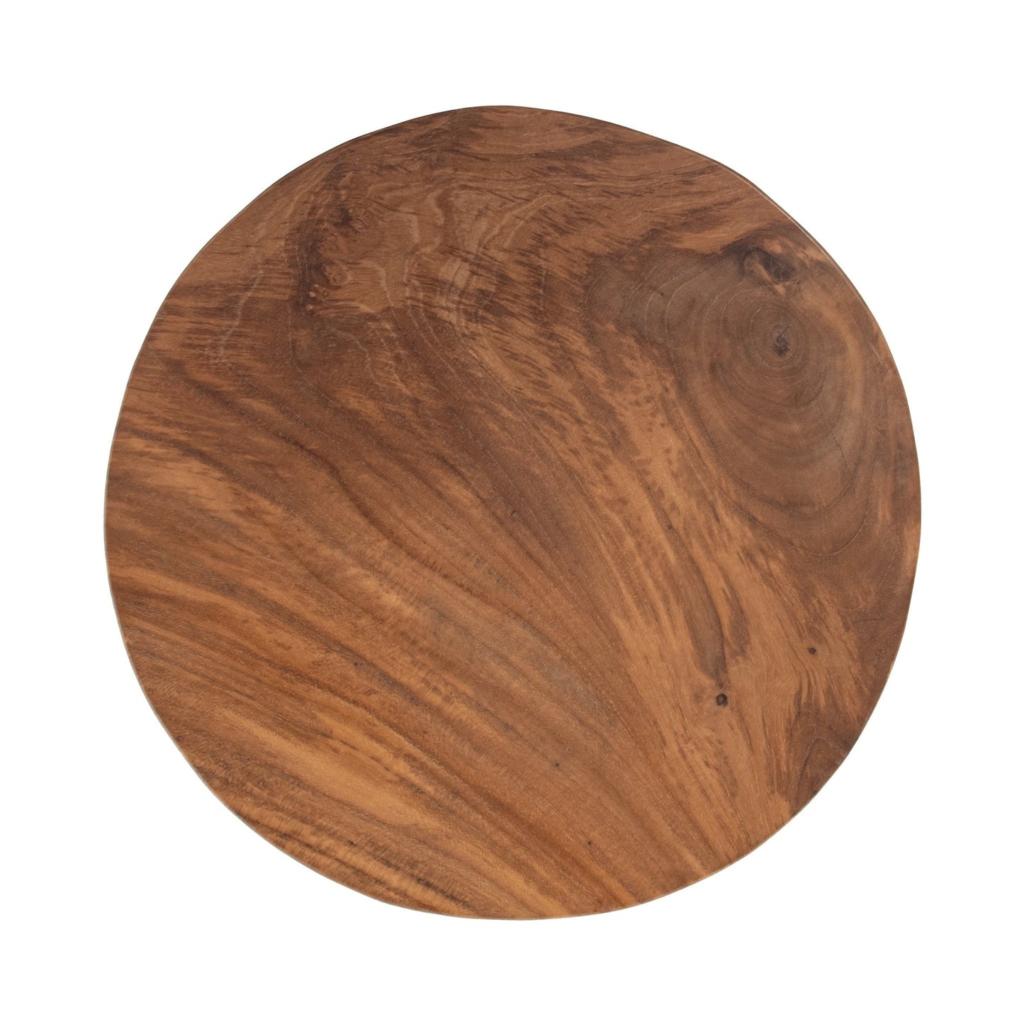 Rhea Round Accent Table - Natural