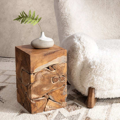 Rhea Accent Table - Natural