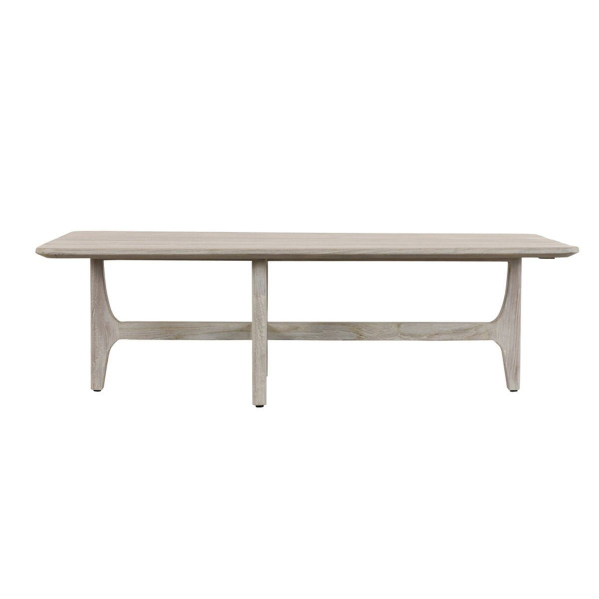 Dawn Outdoor Rectangle Coffee Table - Gray