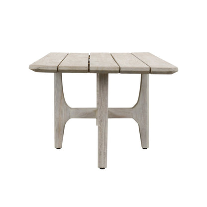 Dawn Outdoor Rectangle Coffee Table - Gray