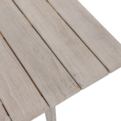Dawn Outdoor Rectangle Coffee Table - Gray