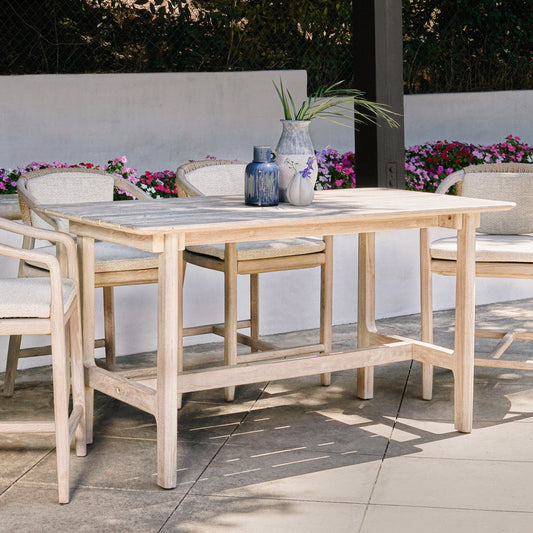 Dawn Outdoor Counter Table - Gray