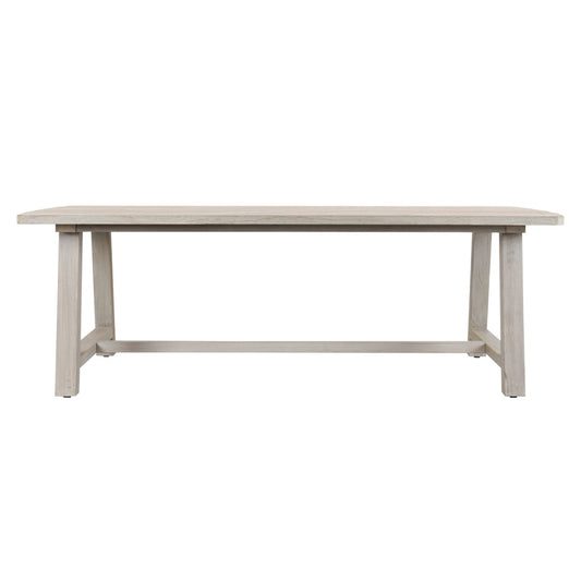 Agnes Outdoor Rectangle Dining Table - Gray