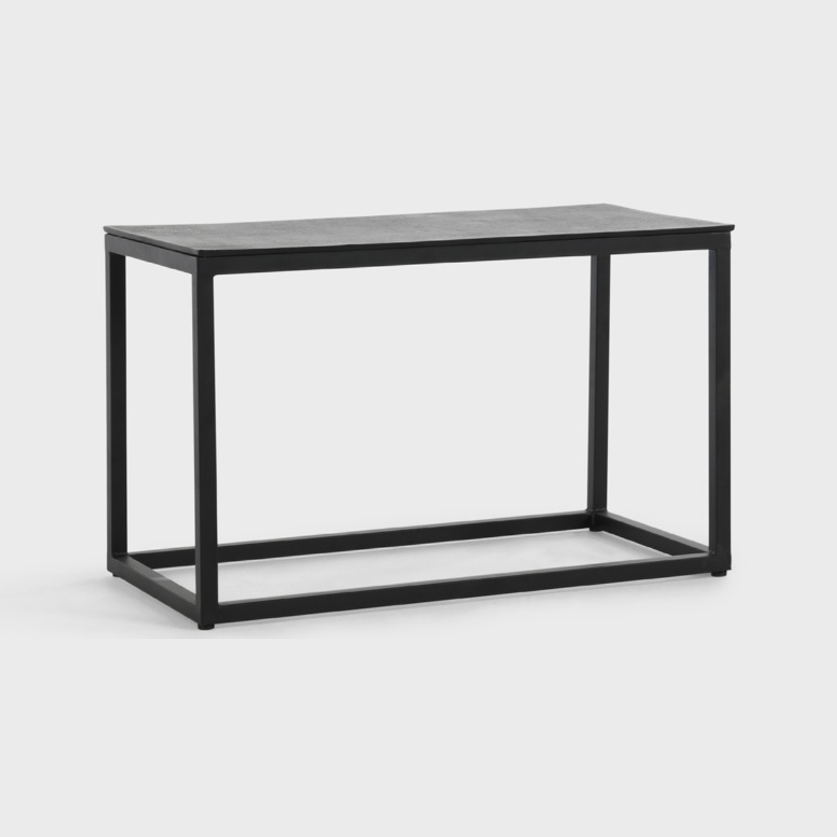 Buckley Cast Aluminum Rectangle Coffee Table Set of 3 - Dark Antique
