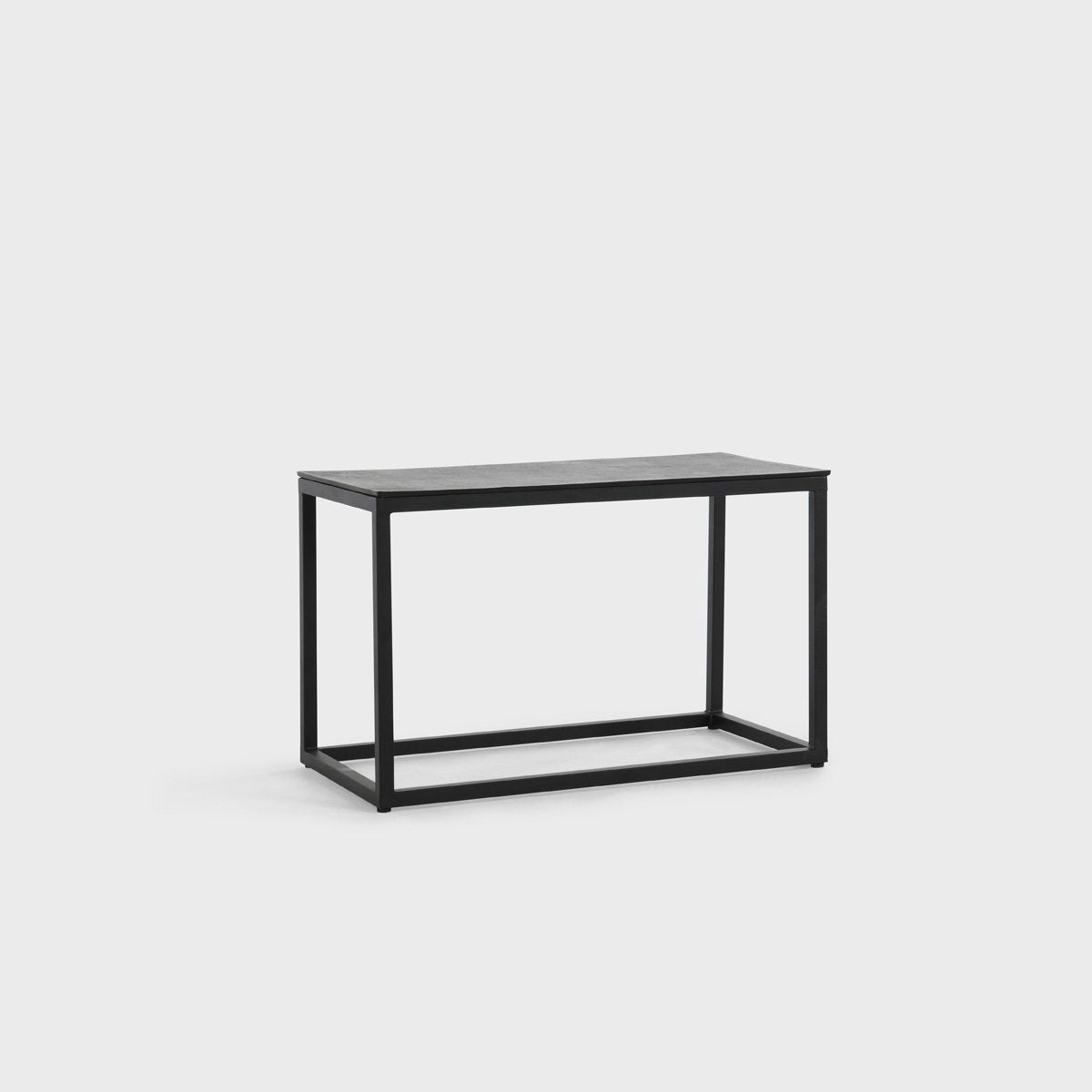 Buckley Cast Aluminum Rectangle Coffee Table Set of 3 - Dark Antique