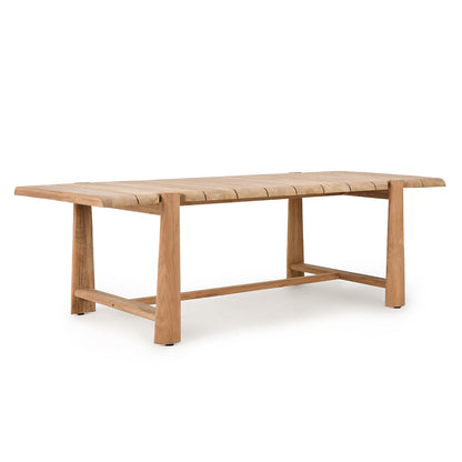 Aston Outdoor Rectangle Dining Table - Natural