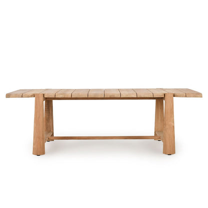 Aston Outdoor Rectangle Dining Table - Natural