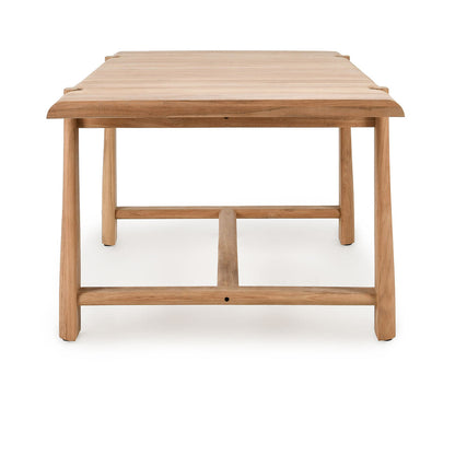 Aston Outdoor Rectangle Dining Table - Natural