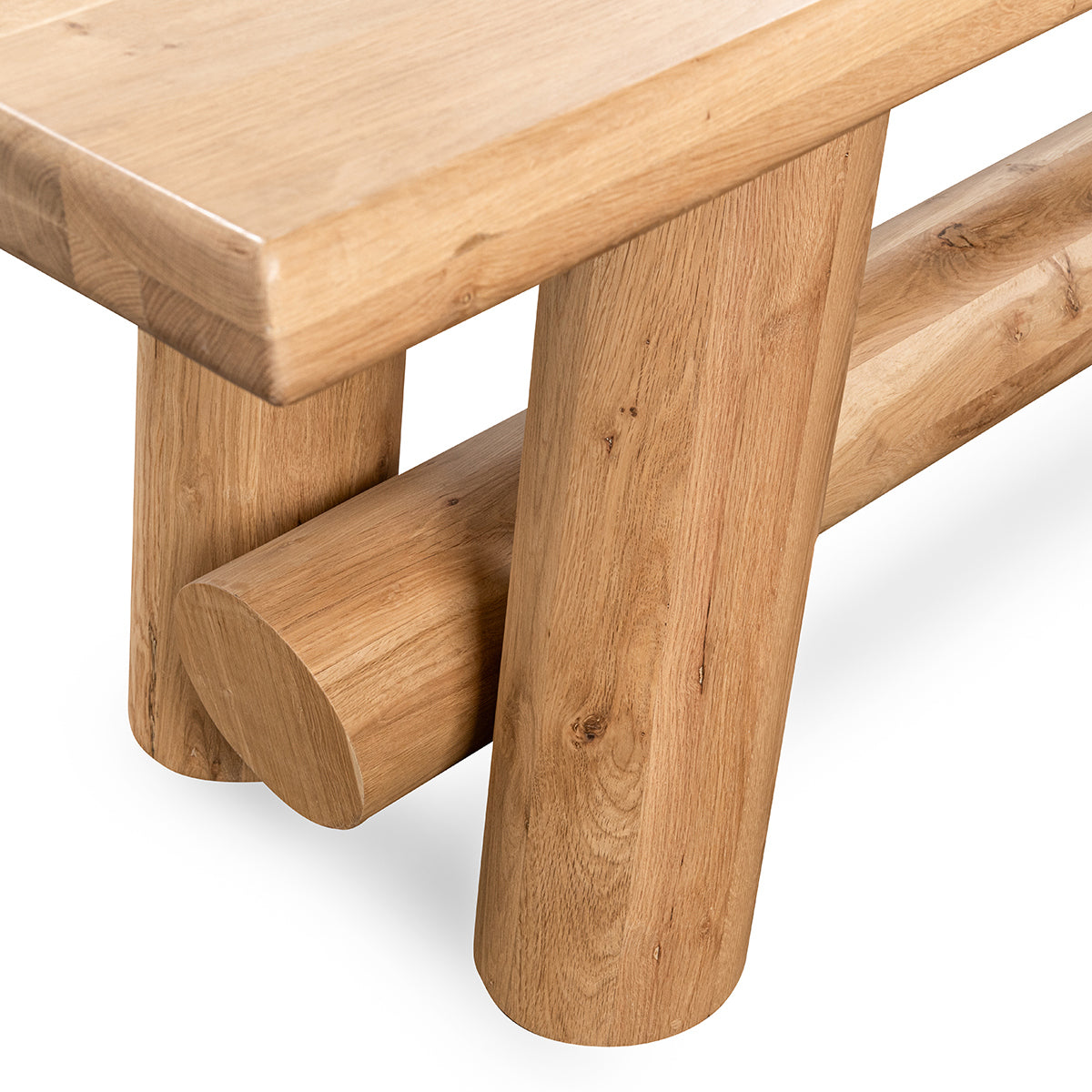 Foundation Rectangle Gathering Table - Light Oak