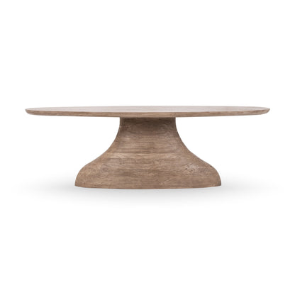 Amra Oval Dining Table - Sandstone Greige