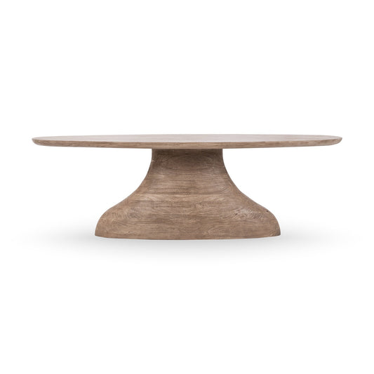 Amra Oval Dining Table - Sandstone Greige